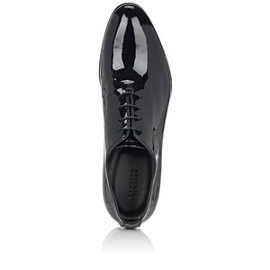 Barney’s patent leather Oxford